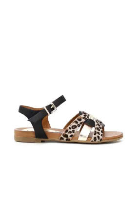 Sandalias bajas flip flop con maxi strass