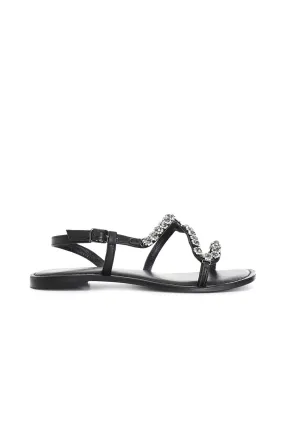 sandalias joya black