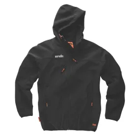 Scruffs T54851, chaqueta de trabajo softshell, negro, talla M (pecho 44)