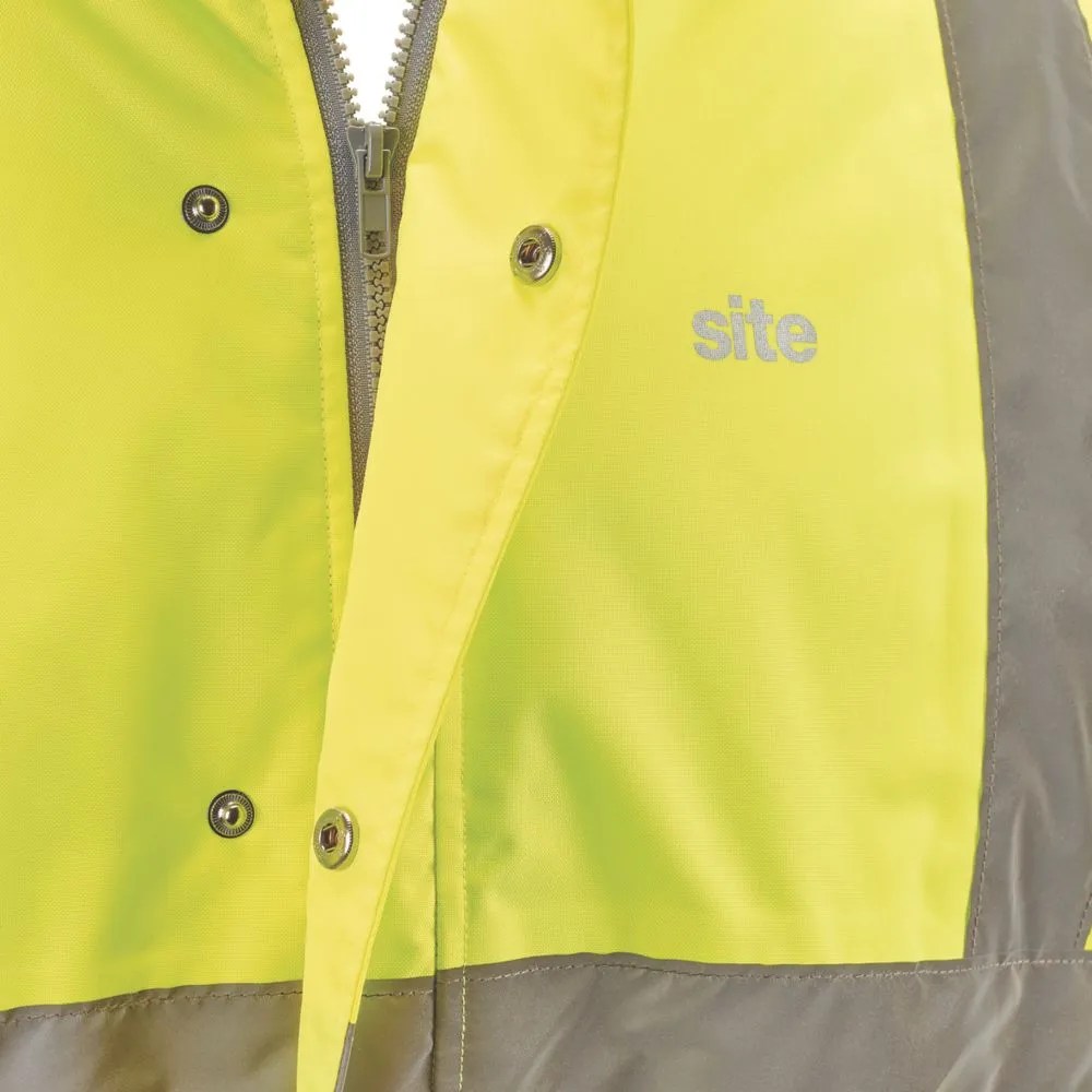 Site Battell, chaqueta de alta visibilidad, amarillo, talla XL (pecho 54