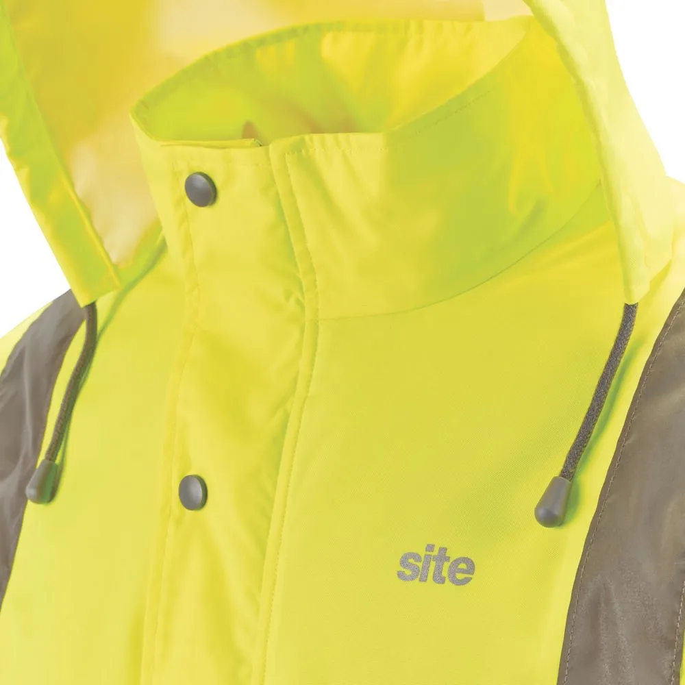 Site Battell, chaqueta de alta visibilidad, amarillo, talla XL (pecho 54