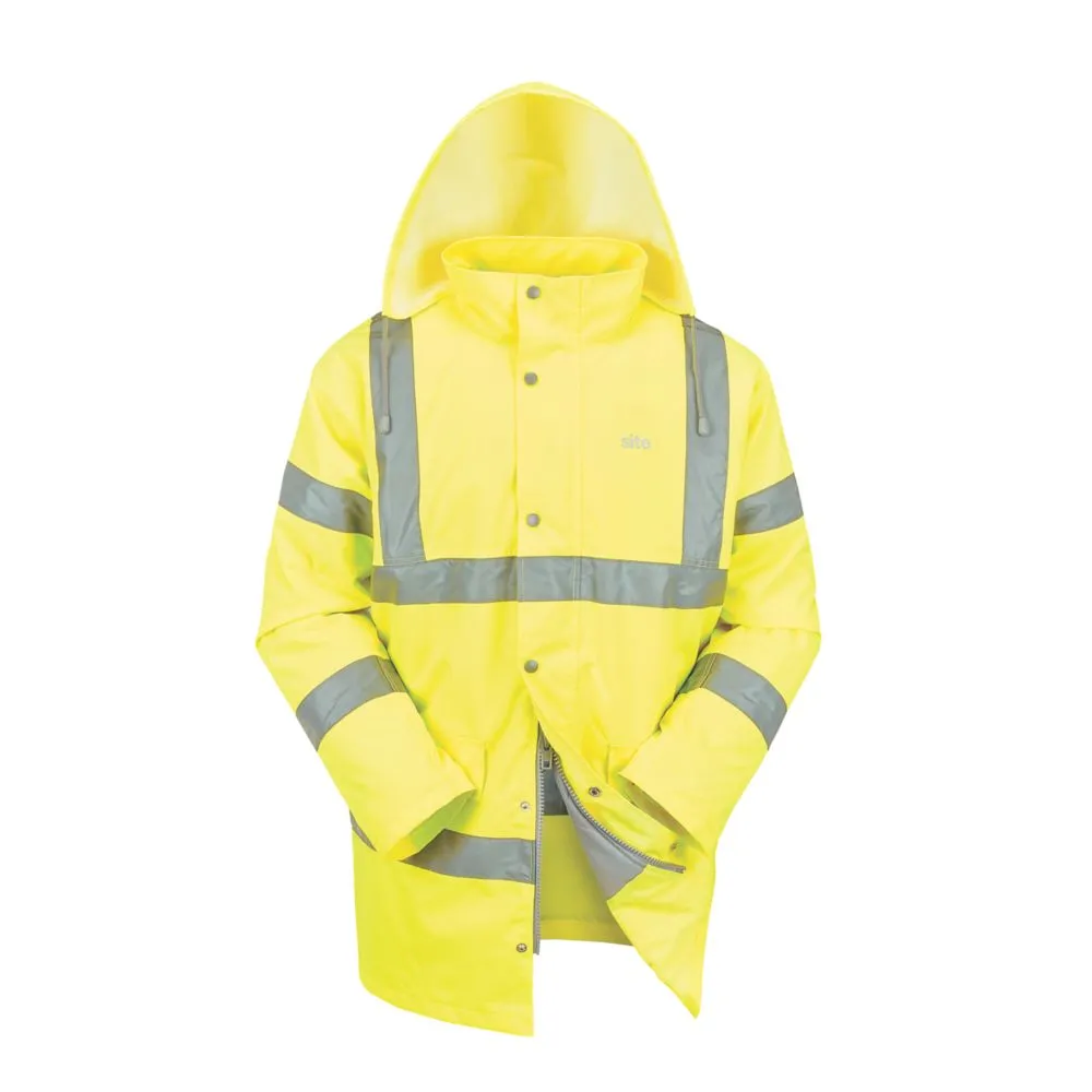 Site Shackley, chaqueta de alta visibilidad, amarillo, talla XXL (pecho 60