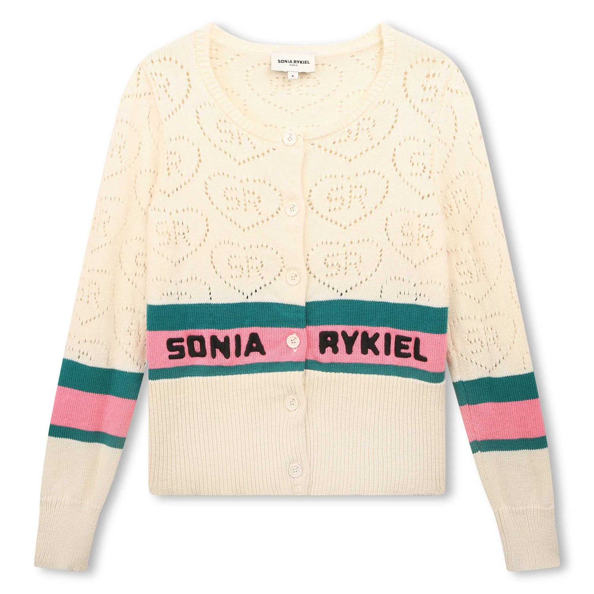 SONIA RYKIEL Chaqueta con estampado calado