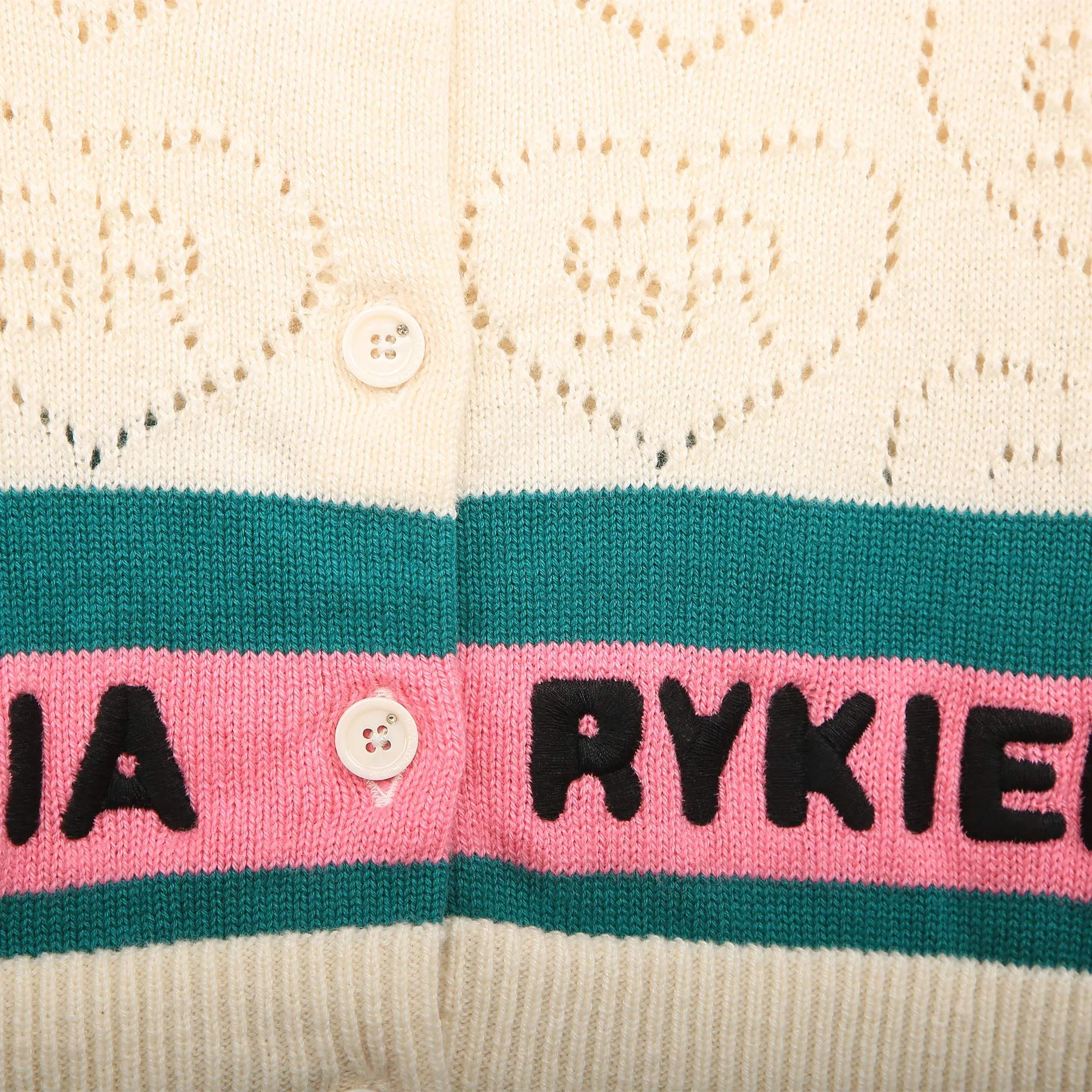 SONIA RYKIEL Chaqueta con estampado calado