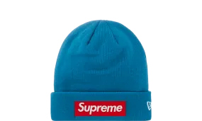 Supreme New Era Box Logo Beanie (FW22) Blue