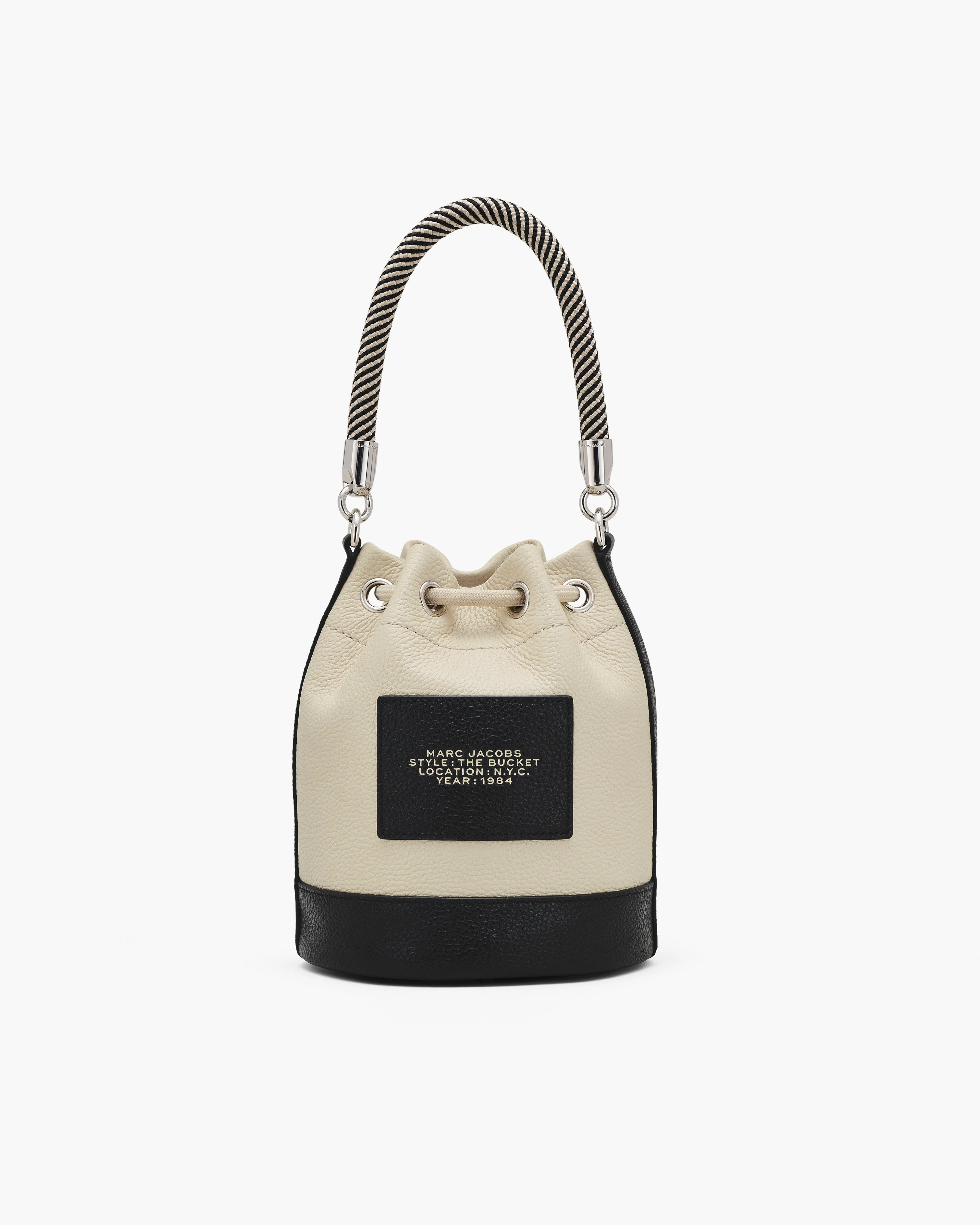 The Colorblock Leather Bucket Bag