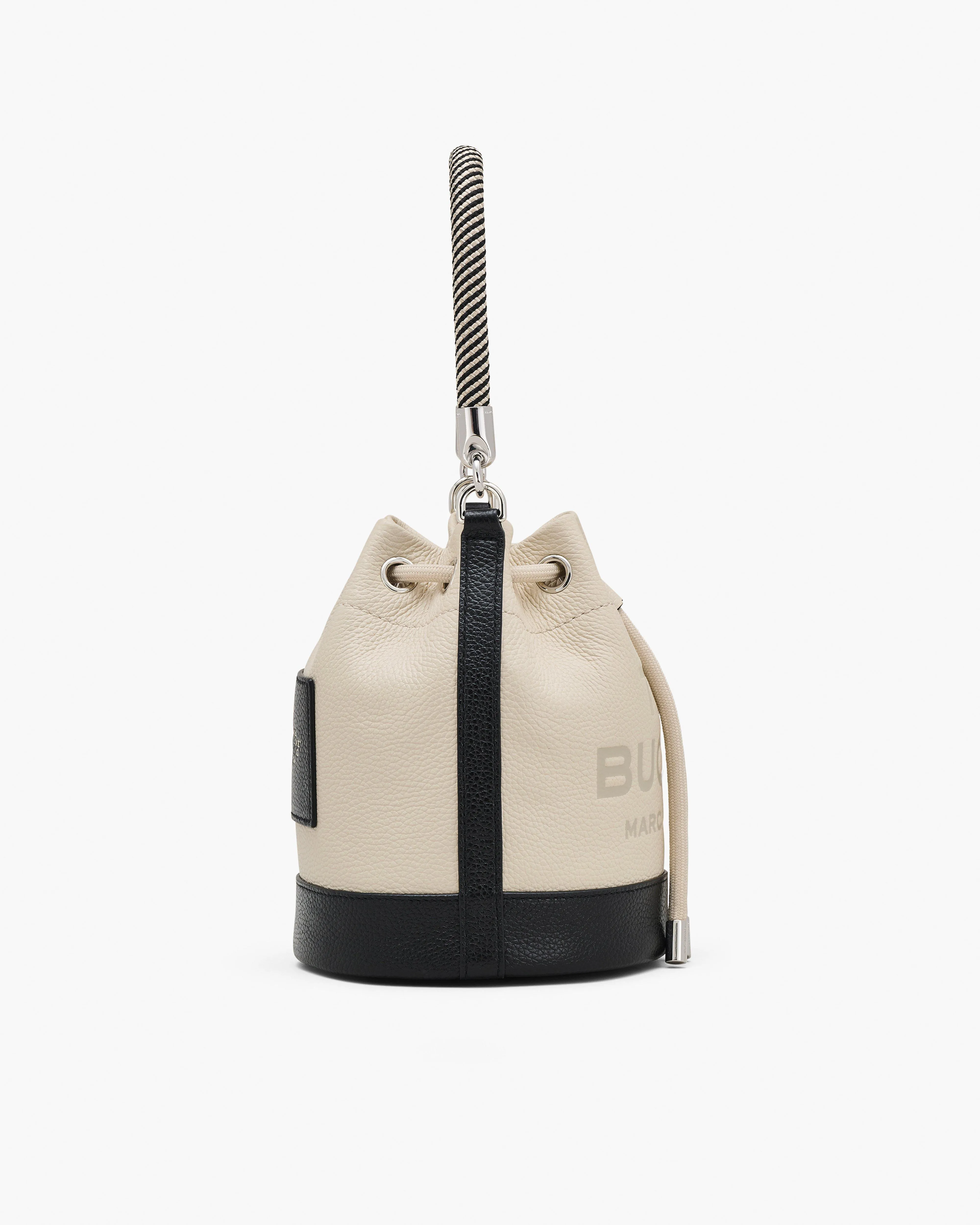 The Colorblock Leather Bucket Bag