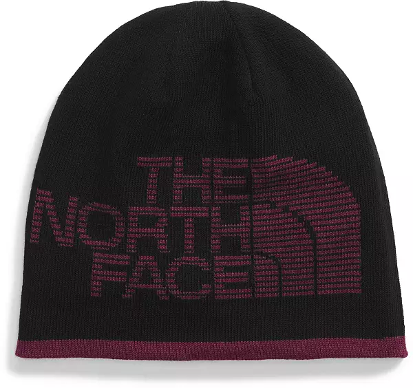 THE NORTH FACE Reversible Highline Beanie Boysenberry Heather / TNF Black