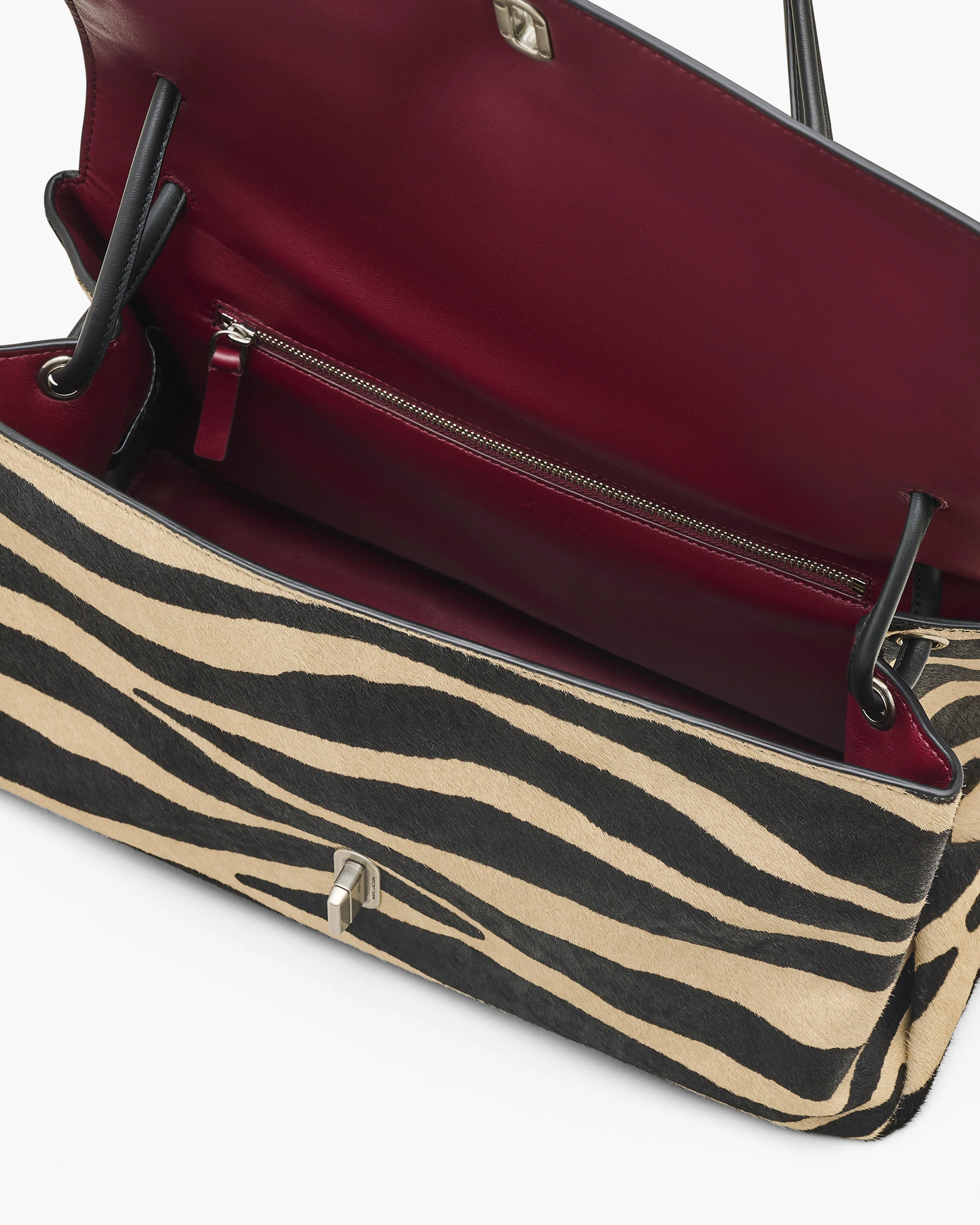 The Zebra Haircalf Large Dual Bag