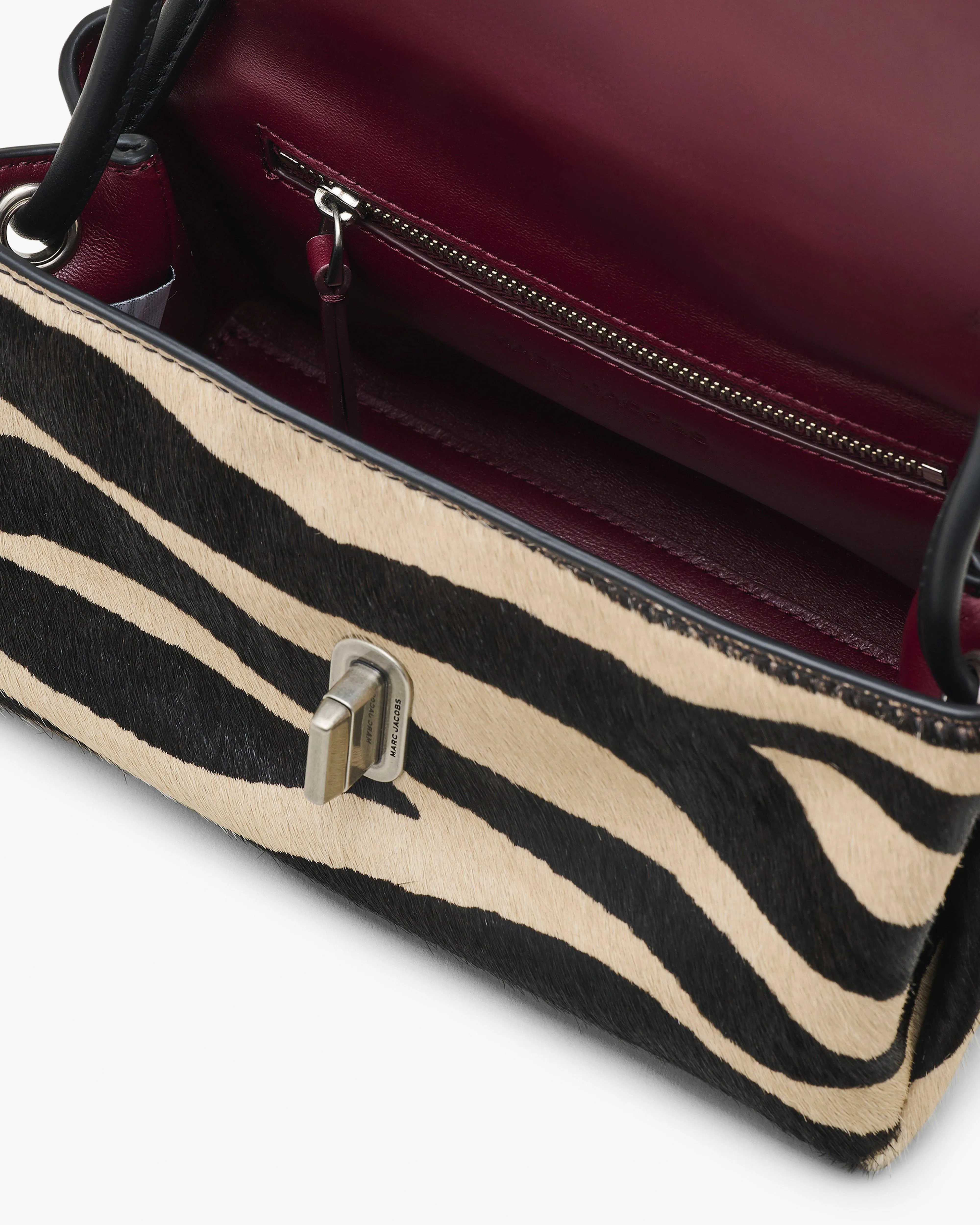 The Zebra Haircalf Mini Dual Bag