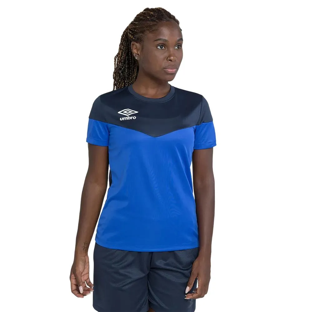 Umbro Camisetas Femenino Futbol T-Shirt_Stadion Azul_Royal/Marino