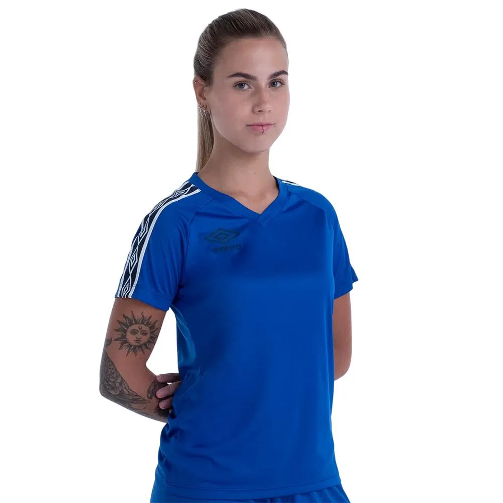 Umbro Camisetas Femenino Futbol T-Shirt_Traditional_Tape Royal