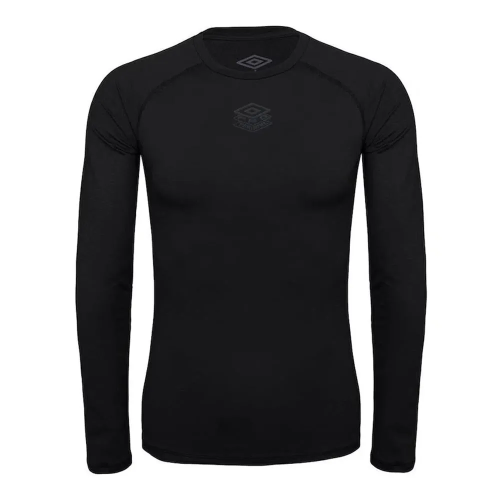 Umbro Camisetas Masculino Futbol Termica_Light Negro