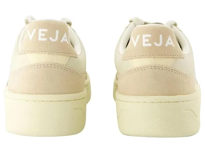 V-90 Zapatillas - Veja - Piel - Beige Castaño 