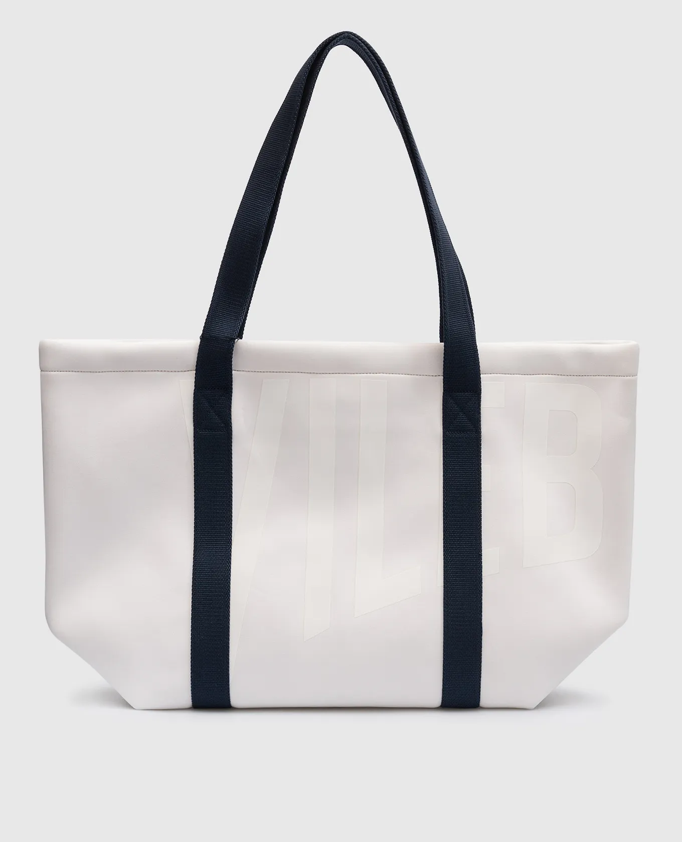 Vilebrequin White beach bag with logo