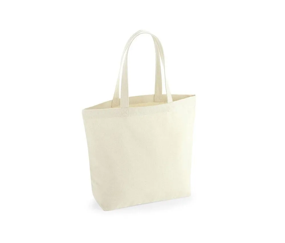 Westford mill WM965 - Recycled polycotton maxi shopping bag - Naturales