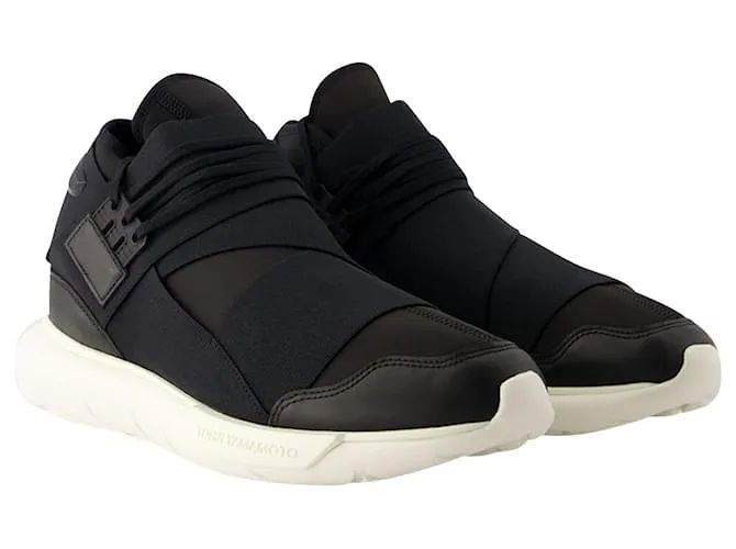 Y3 Zapatillas Qasa -Y-3 - Cuero - Negro 