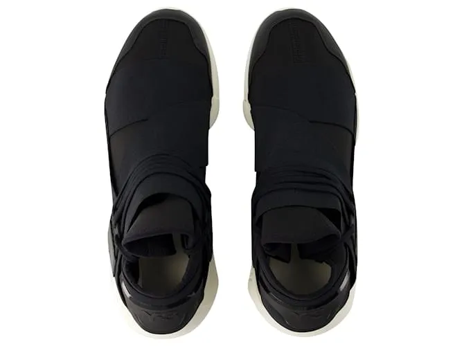 Y3 Zapatillas Qasa -Y-3 - Cuero - Negro 