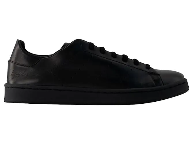 Y3 Zapatillas Stan Smith - Y-3 - Cuero - Negro 