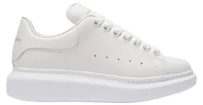 Zapatillas oversize - Alexander Mcqueen - Piel - Blanco 