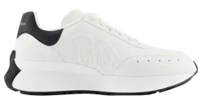 Zapatillas Sprint Runner - Alexander Mcqueen - Cuero - Blanco/De color negro 