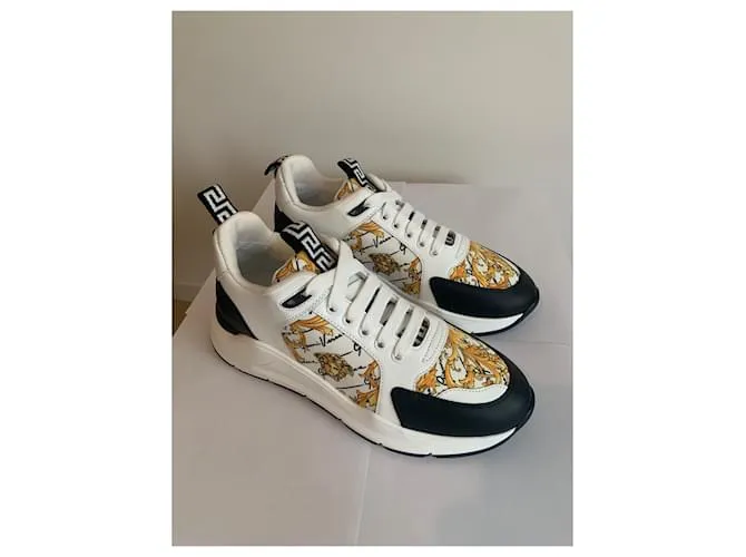 ZAPATILLAS VERSACE Gold hardware 